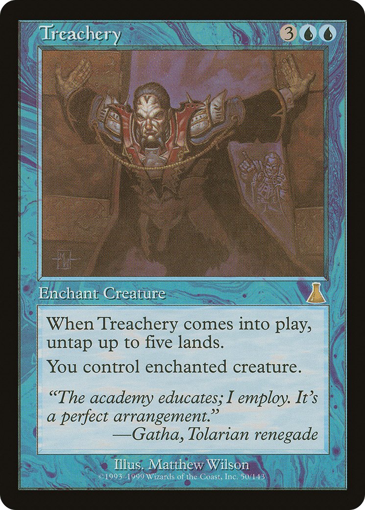 Treachery (UDS-050) [Urza's Destiny]