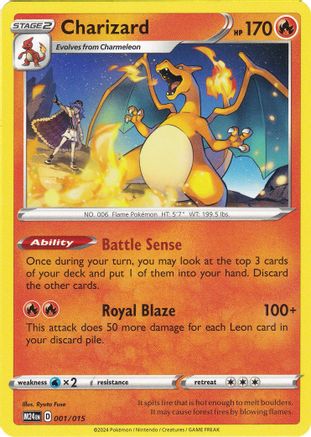 Charizard (001/015) [McDonalds Promos 2024] - Promo