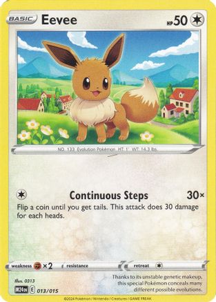 Eevee (013/015) [McDonalds Promos 2024] - Promo