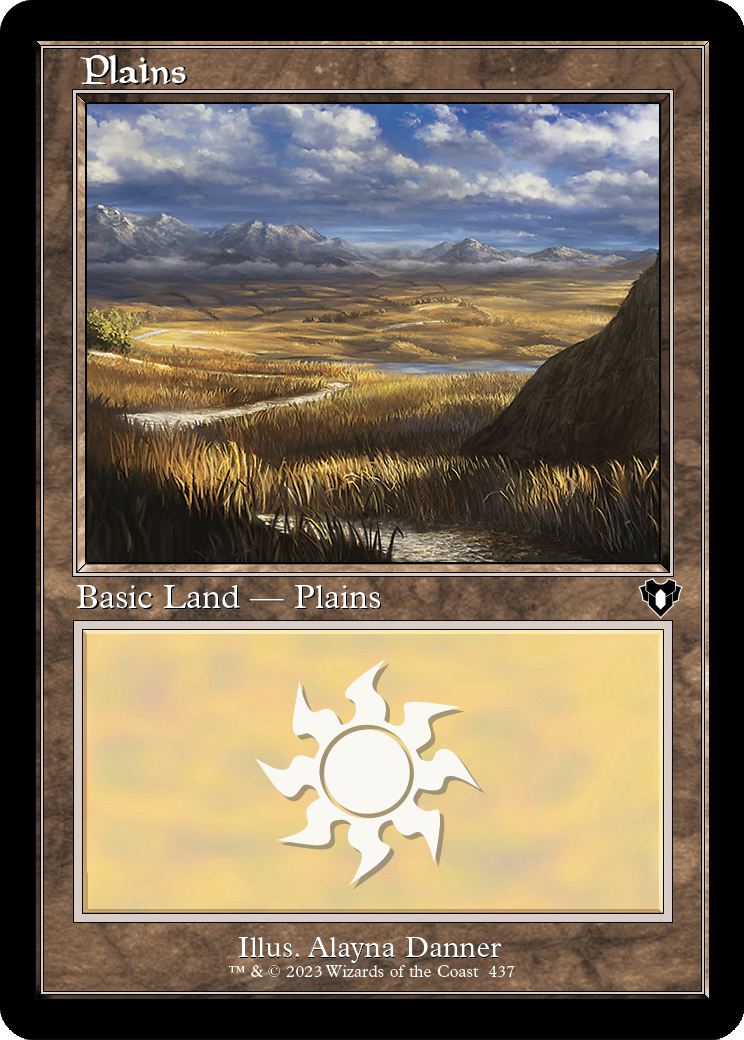 Plains (CMM-437) (Retro Frame) [Commander Masters]