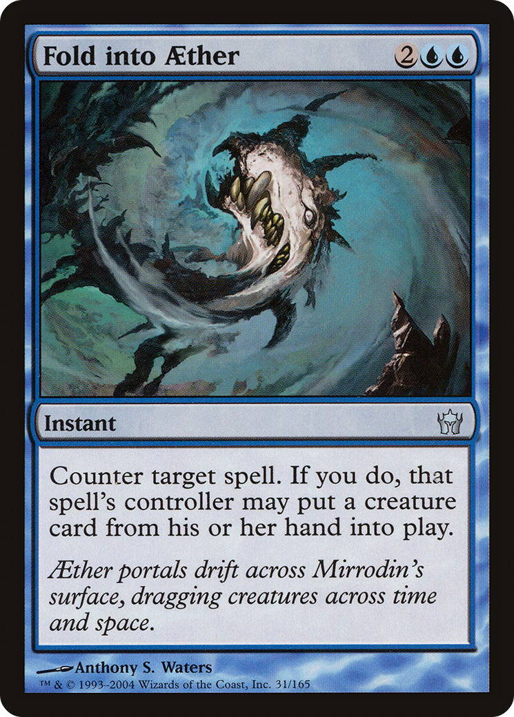 Fold into Aether (5DN-031) [Fifth Dawn] Foil