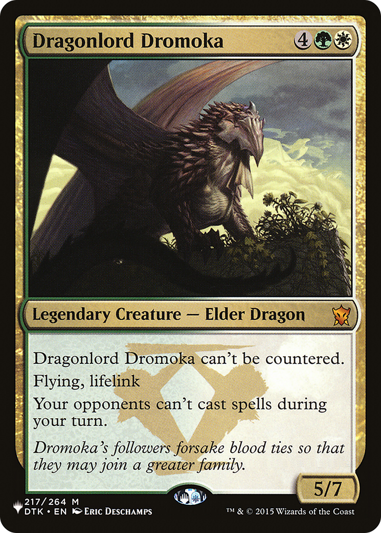 Dragonlord Dromoka (LIST-217/264) [The List]