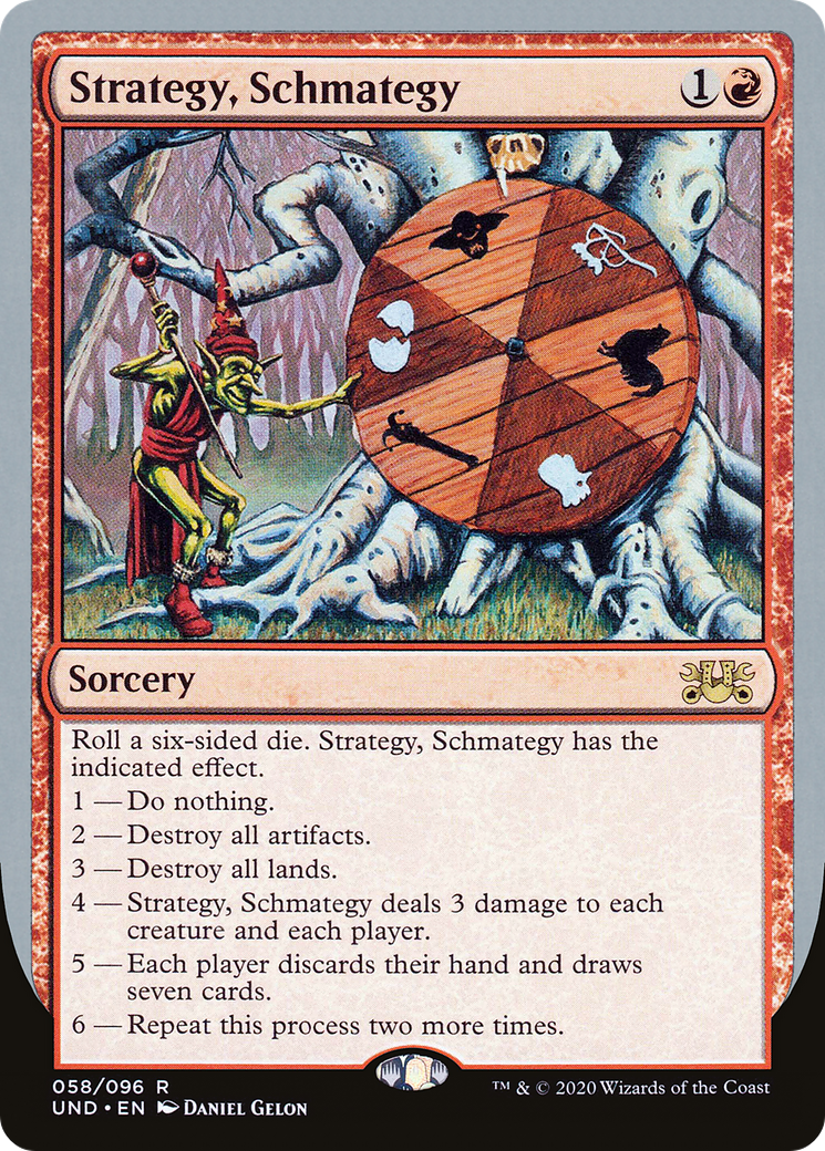 Strategy, Schmategy (UND-058) [Unsanctioned]