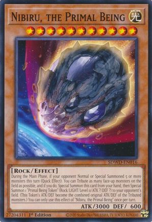 Nibiru, the Primal Being (Common) (SDWD-EN016) - Structure Deck: Blue-Eyes White Destiny Unlimited