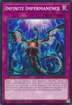 Infinite Impermanence (Common) (SDWD-EN031) - Structure Deck: Blue-Eyes White Destiny Unlimited
