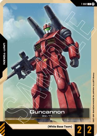 Guncannon (T-002) Token (T-002) - Edition Beta