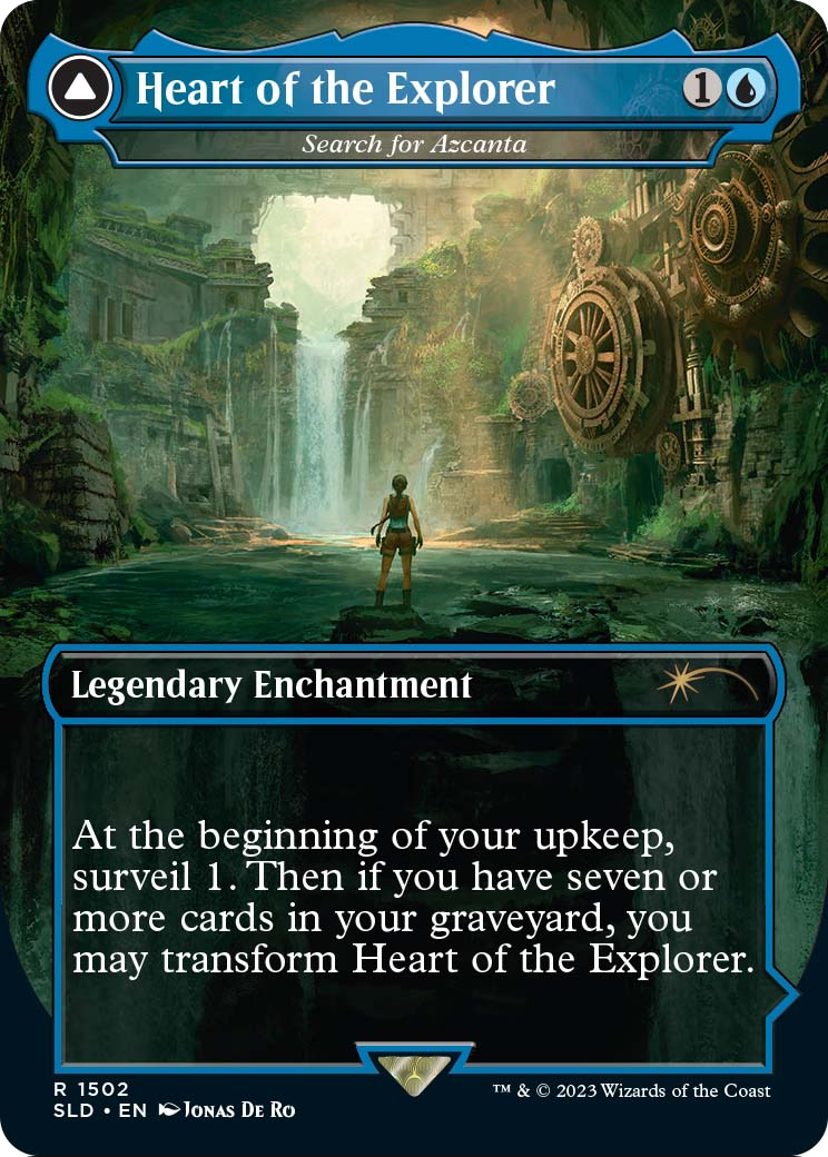 Heart of the Explorer - Search for Azcanta (SLD-1502) (Borderless) [Secret Lair Drop]