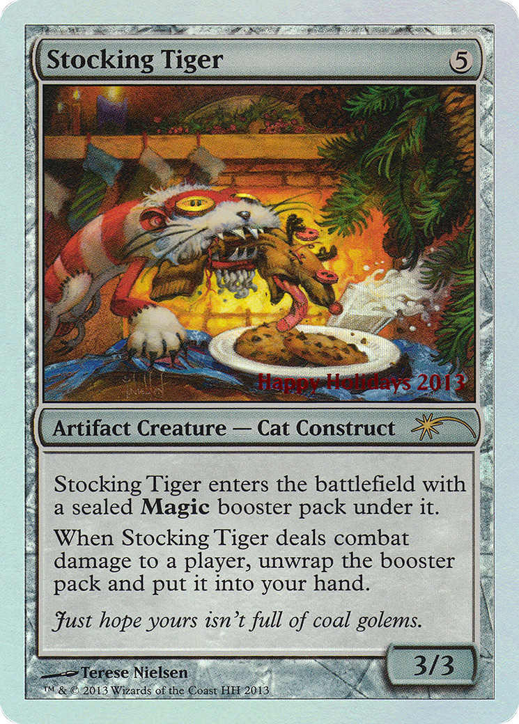 Stocking Tiger (SPECIAL-2013) [Happy Holidays] Foil