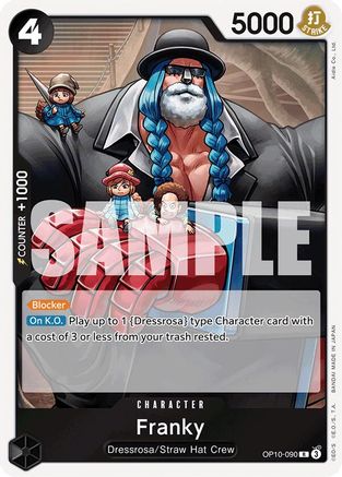 Franky (090) (OP10-090) - Royal Blood Foil