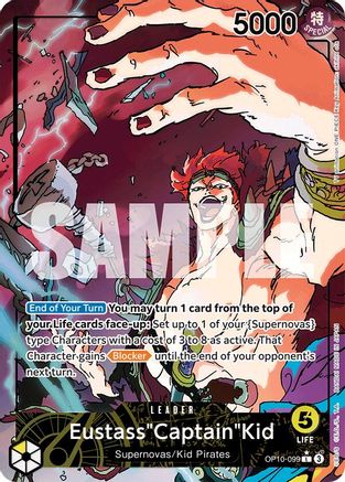 Eustass"Captain"Kid (099) (Parallel) (OP10-099) - Royal Blood Foil