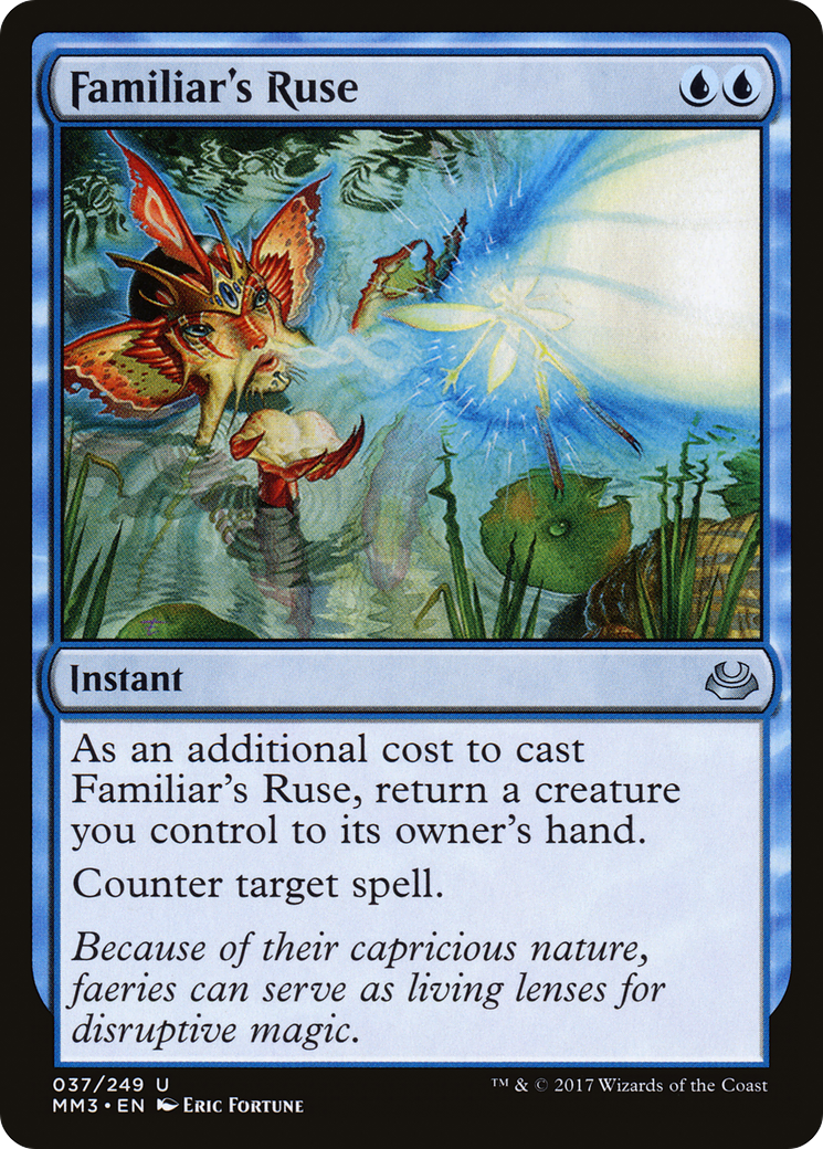 Familiar's Ruse (MM3-037) [Modern Masters 2017] Foil