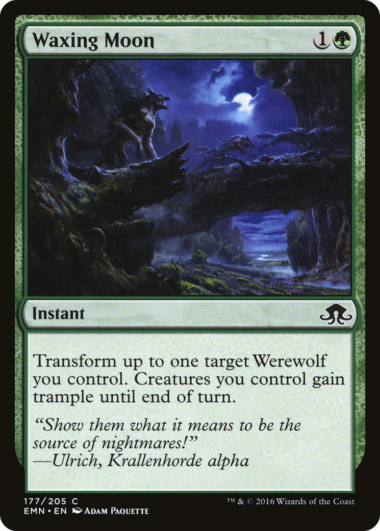 Waxing Moon (EMN-177) [Eldritch Moon]