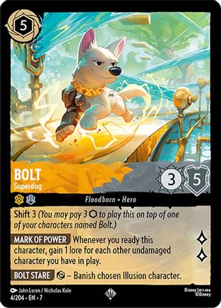 Bolt - Superdog (4/204) - Archazias Island Cold Foil