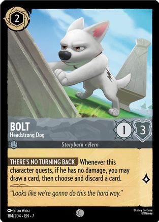 Bolt - Headstrong Dog (184/204) - Archazias Island Cold Foil