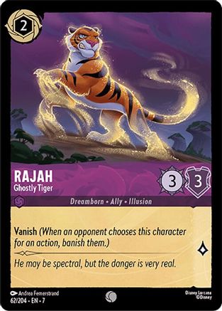 Rajah - Ghostly Tiger (62/204) - Archazias Island