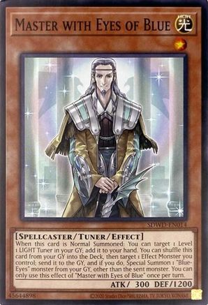 Master with Eyes of Blue (Unlimited Misprint) (Common) (SDWD-EN014) - Structure Deck: Blue-Eyes White Destiny Unlimited