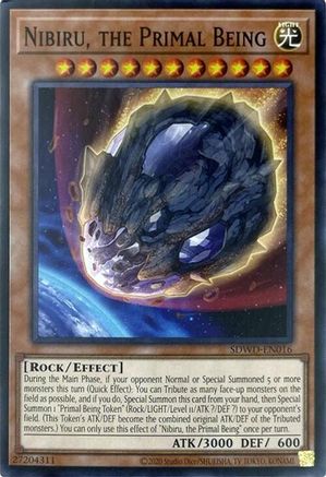 Nibiru, the Primal Being (Unlimited Misprint) (Common) (SDWD-EN016) - Structure Deck: Blue-Eyes White Destiny Unlimited