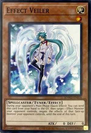 Effect Veiler (Unlimited Misprint) (Common) (SDWD-EN018) - Structure Deck: Blue-Eyes White Destiny Unlimited
