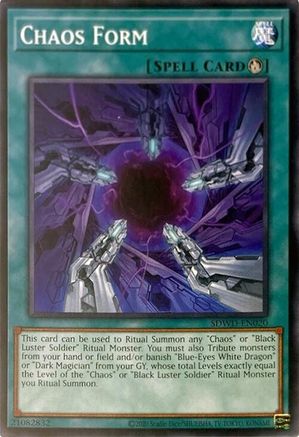 Chaos Form (Unlimited Misprint) (Common) (SDWD-EN020) - Structure Deck: Blue-Eyes White Destiny Unlimited
