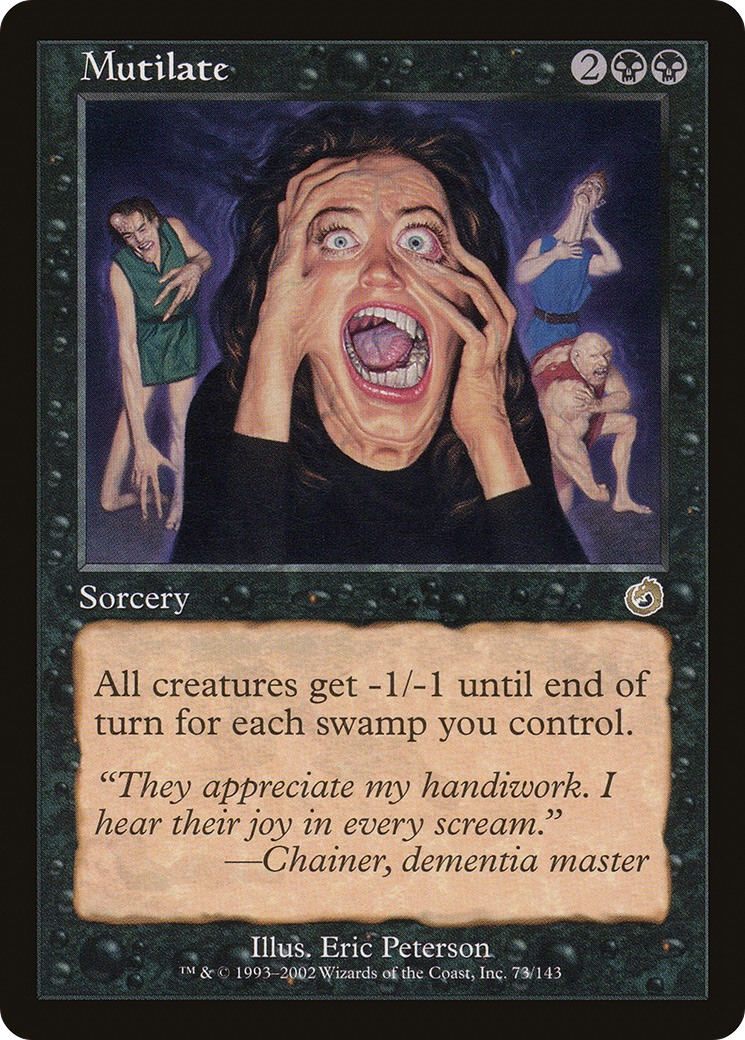 Mutilate (TOR-073) [Torment] Foil