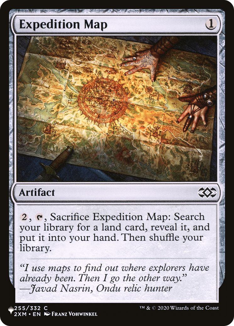 Expedition Map (LIST-255/332) [The List]