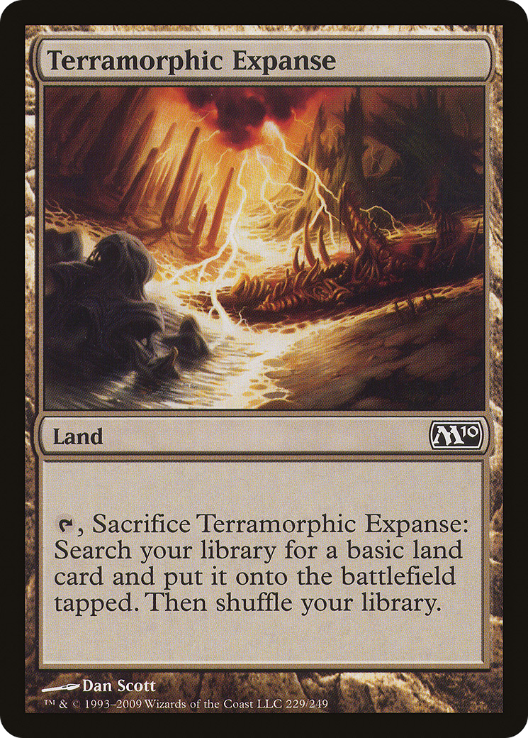 Terramorphic Expanse (M10-229) [Magic 2010] Foil