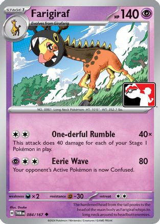 Farigiraf (084/167) [Prize Pack Series Cards] - Uncommon