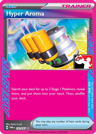 Hyper Aroma (152/167) [Prize Pack Series Cards] Holofoil - ACE SPEC Rare