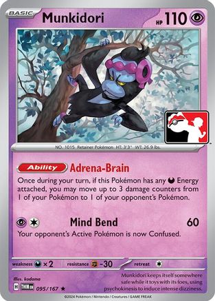 Munkidori (095/167) [Prize Pack Series Cards] - Rare