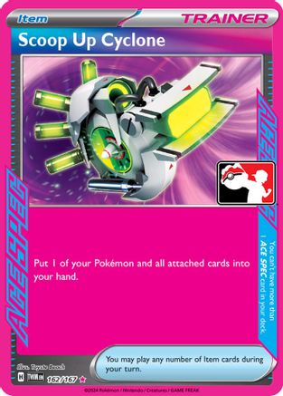 Scoop Up Cyclone (162/167) [Prize Pack Series Cards] Holofoil - ACE SPEC Rare