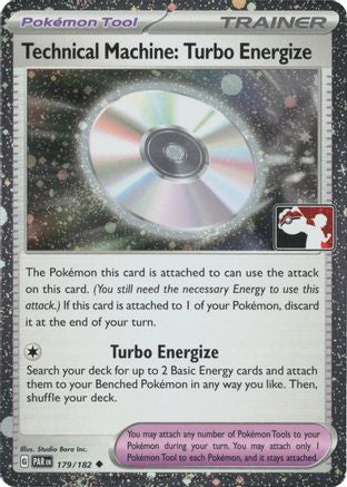 Technical Machine: Turbo Energize (179/182) [Prize Pack Series Cards] Holofoil - Uncommon