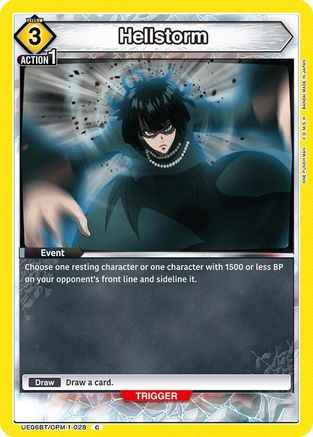 Hellstorm (UE06BT/OPM-1-028) - UE06BT One Punch Man