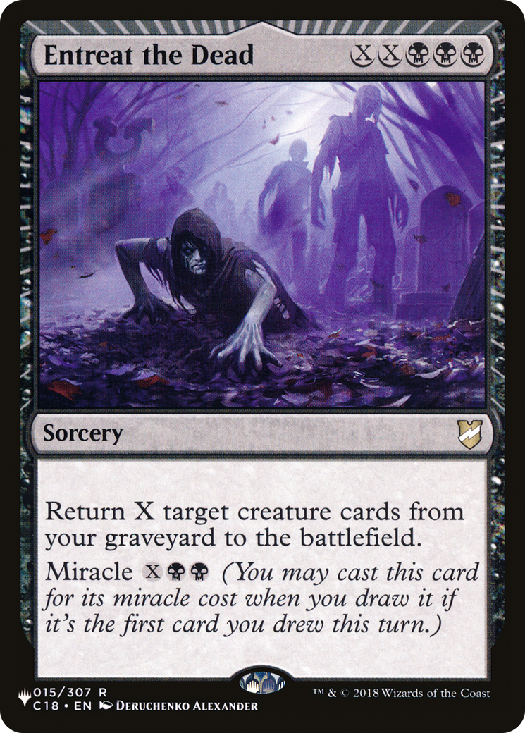Entreat the Dead (LIST-015/307) [The List]