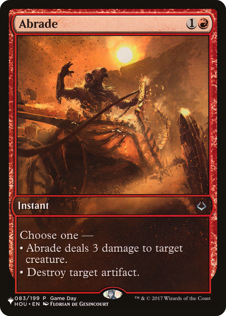 Abrade (LIST-083/199) [The List]