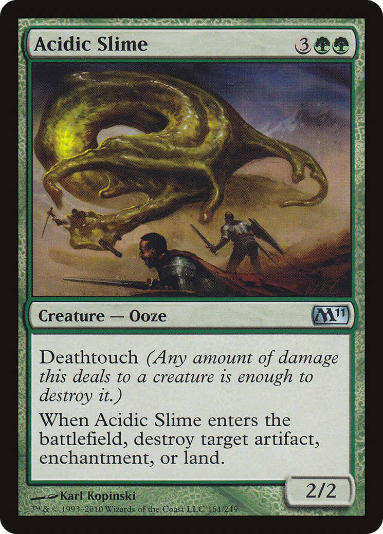 Acidic Slime (M11-161) [Magic 2011]