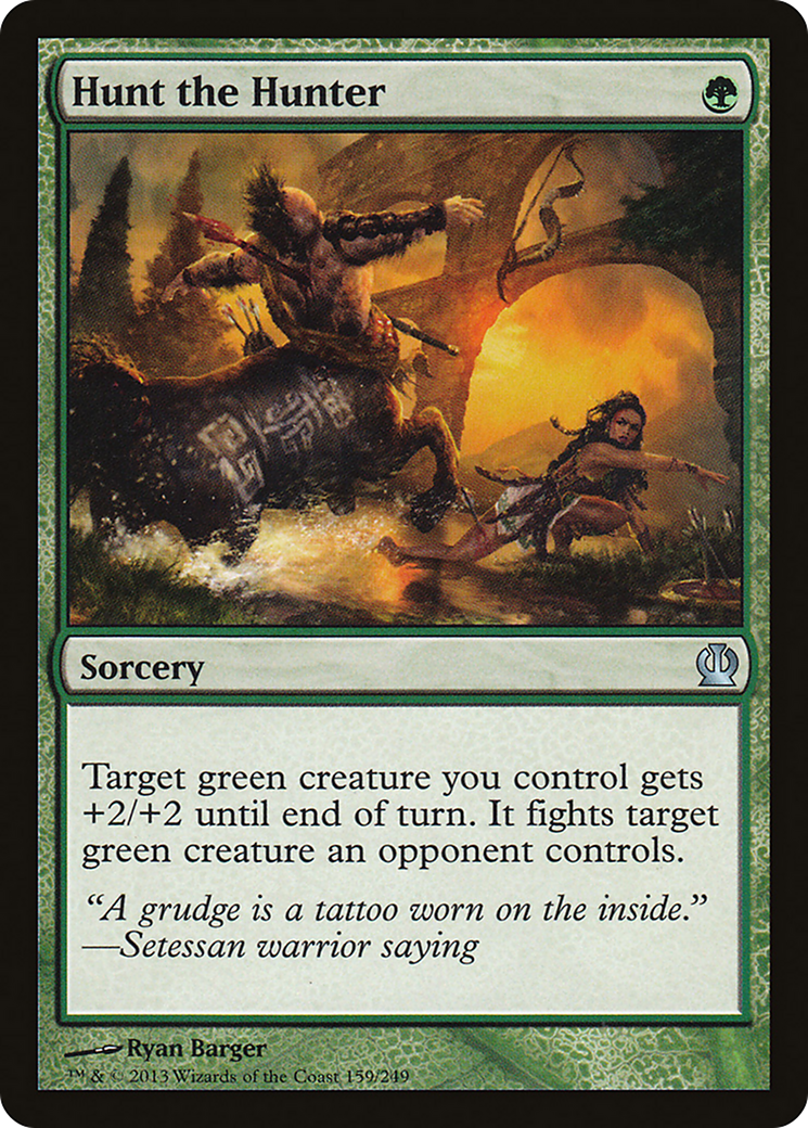 Hunt the Hunter (THS-159) [Theros]