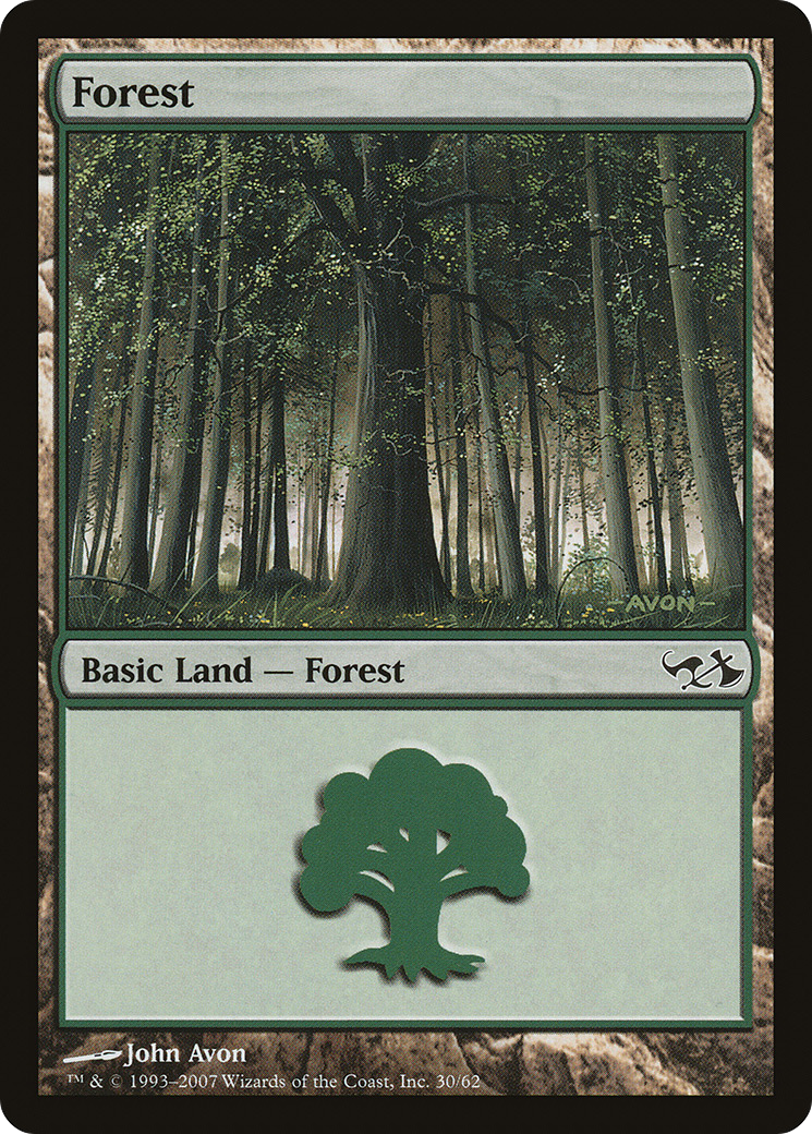 Forest (EVG-030) [Duel Decks: Elves vs. Goblins]