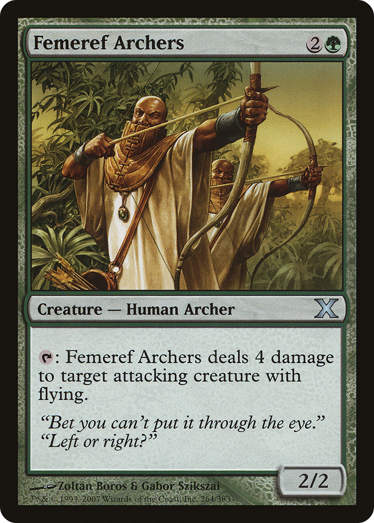 Femeref Archers (10E-264) [Tenth Edition]