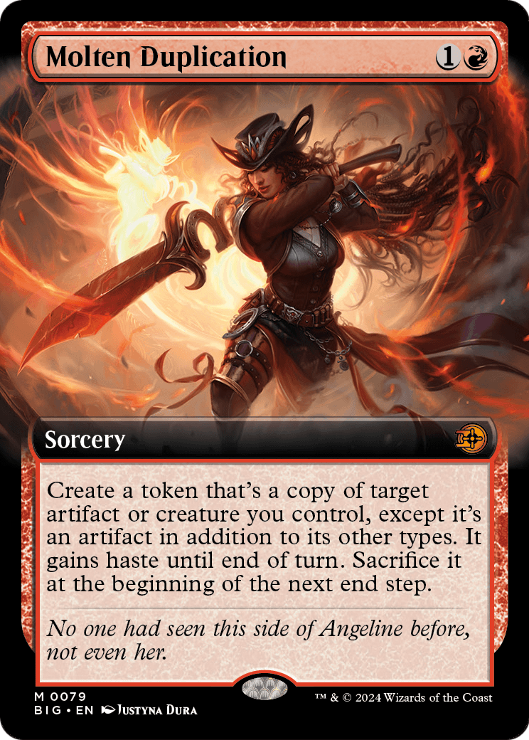 Molten Duplication (Extended Art) (BIG-079) [The Big Score]