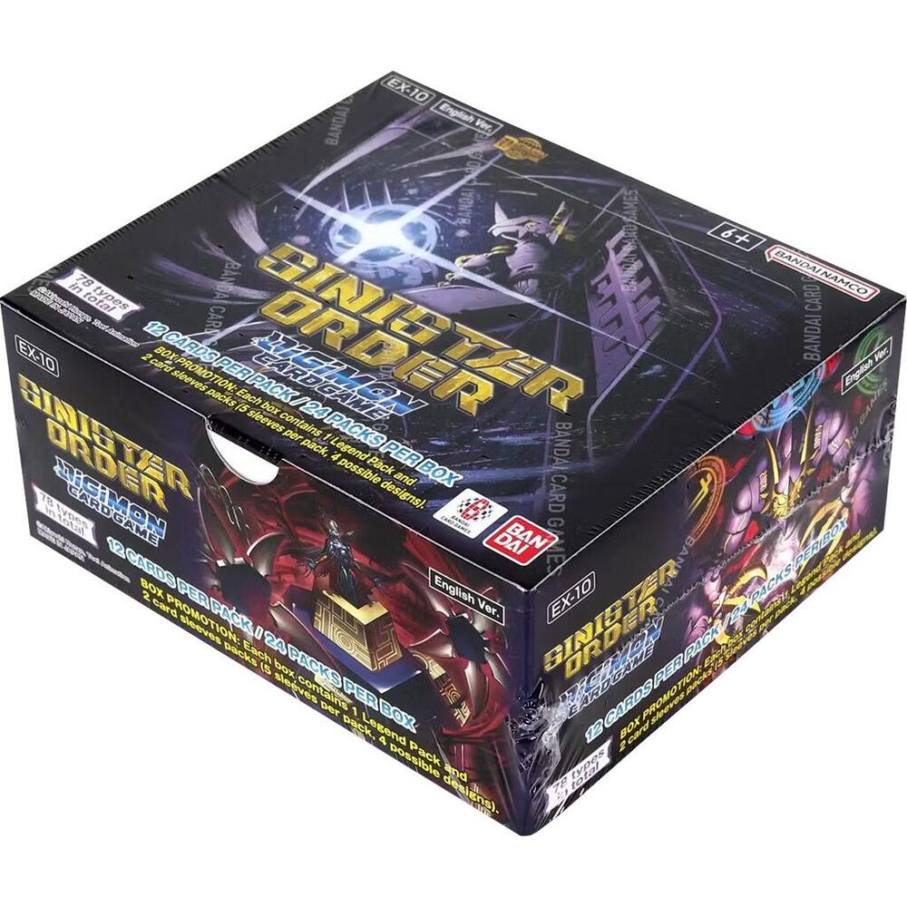 EX10 - Sinister Order - Booster Box