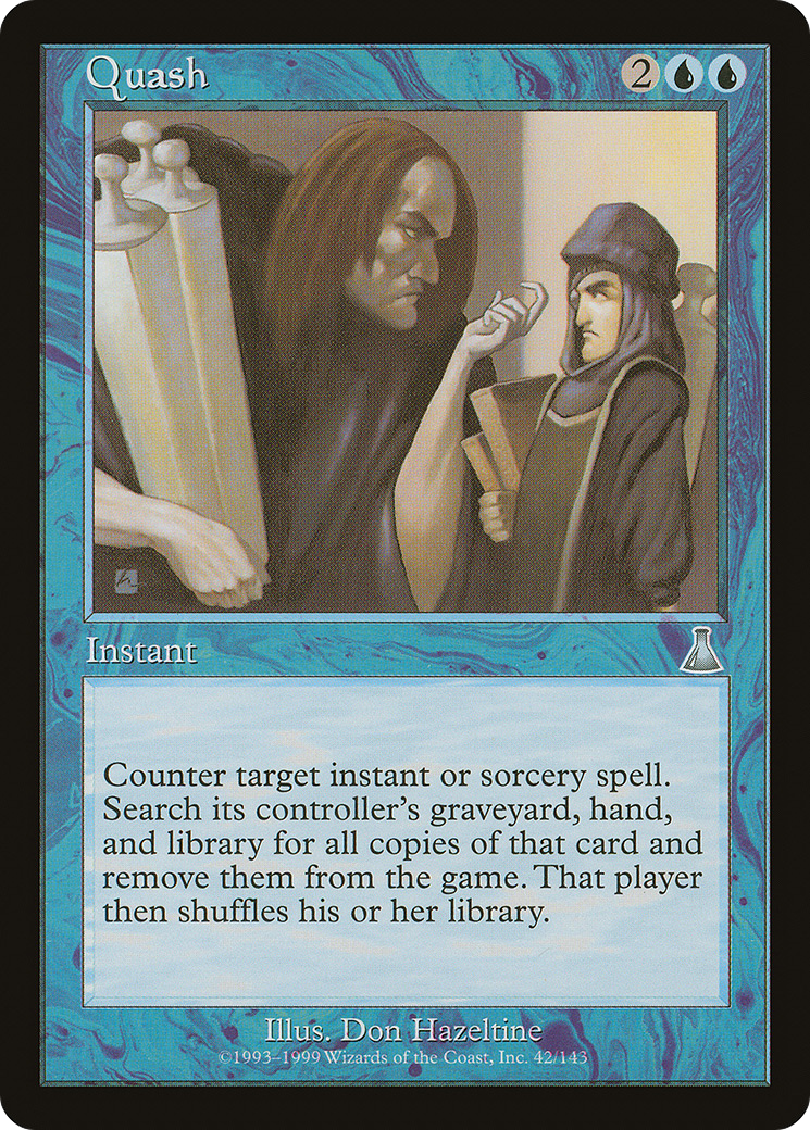 Quash (UDS-042) [Urza's Destiny] Foil