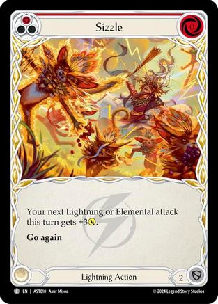Sizzle (Red) (AST018) - Armory Deck: Aurora