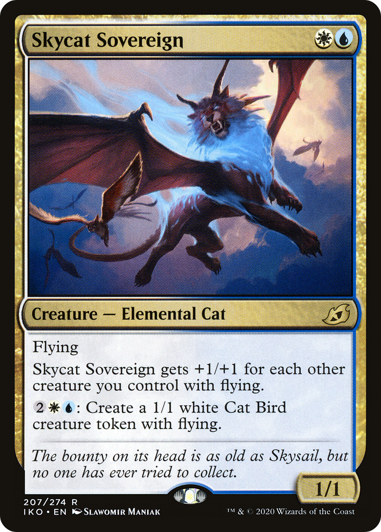 Skycat Sovereign (IKO-207) [Ikoria: Lair of Behemoths] Foil