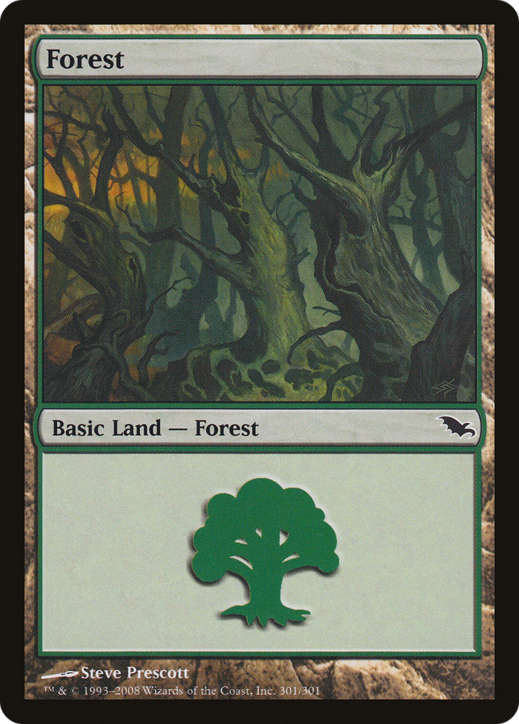 Forest (SHM-301) [Shadowmoor] Foil