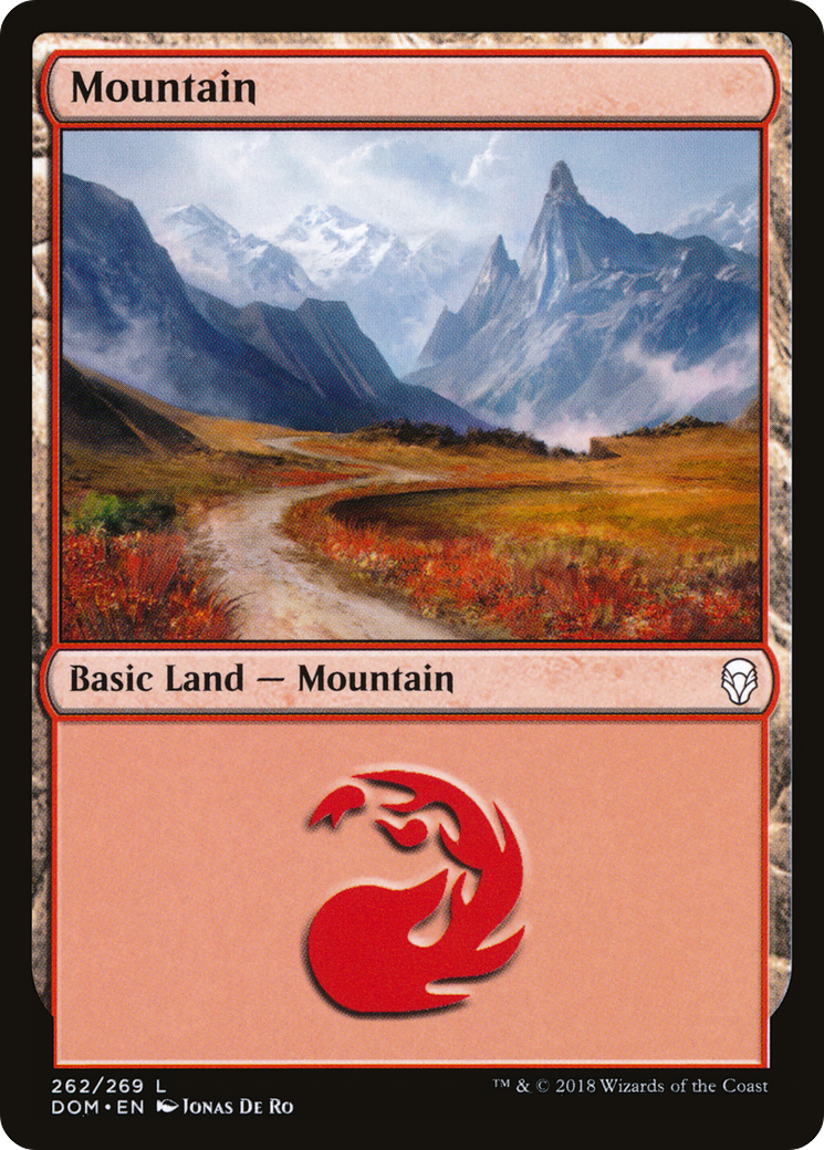Mountain (DOM-262) [Dominaria]