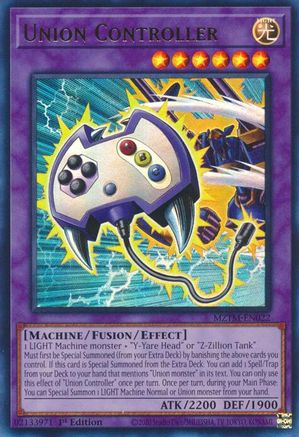 Union Controller (Ultra Rare) (MZTM-EN022) - Maze of the Master 1st Edition