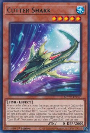 Cutter Shark (Rare) (MZTM-EN046) - Maze of the Master 1st Edition