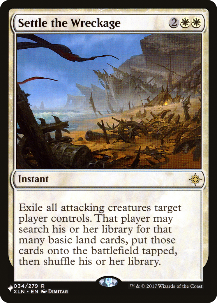 Settle the Wreckage (LIST-034/279) [The List]