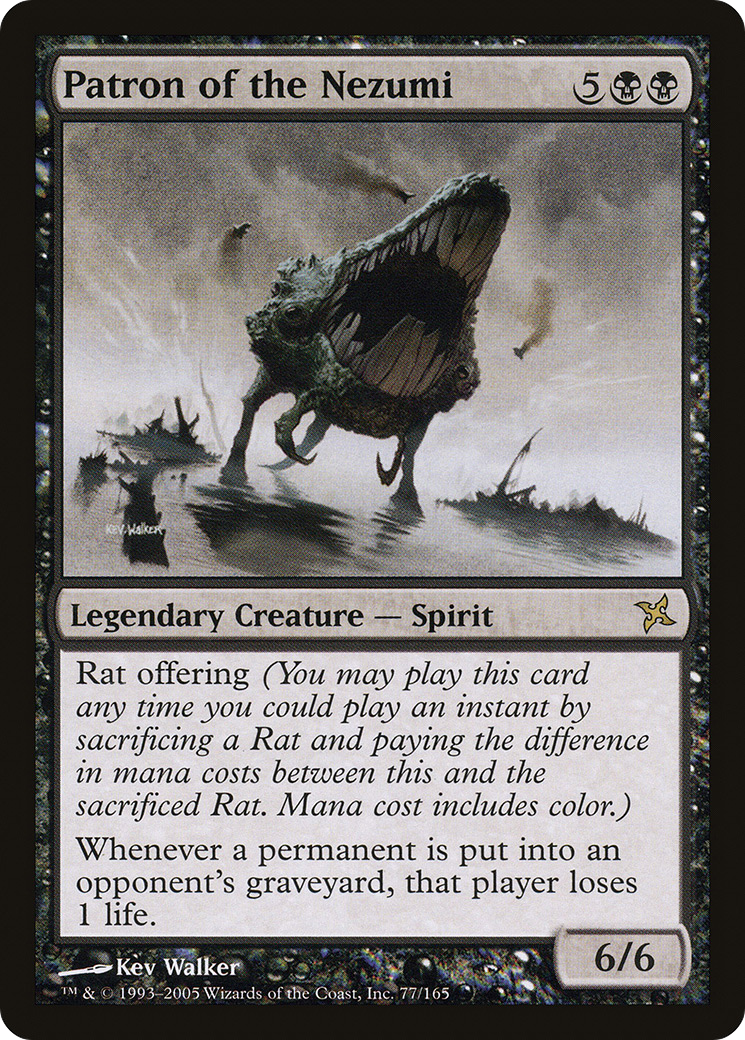 Patron of the Nezumi (BOK-077) [Betrayers of Kamigawa] Foil