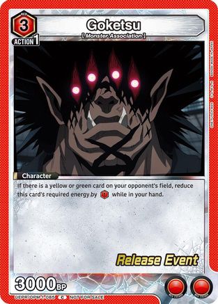 Goketsu (UEPR/OPM-1-085) - UE06BT One Punch Man Release Event Cards